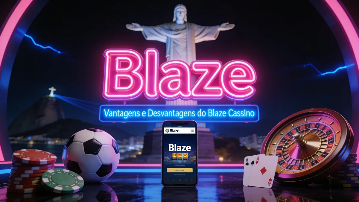 blaze no Brasil — Vantagens e Desvantagens do Blaze Cassino